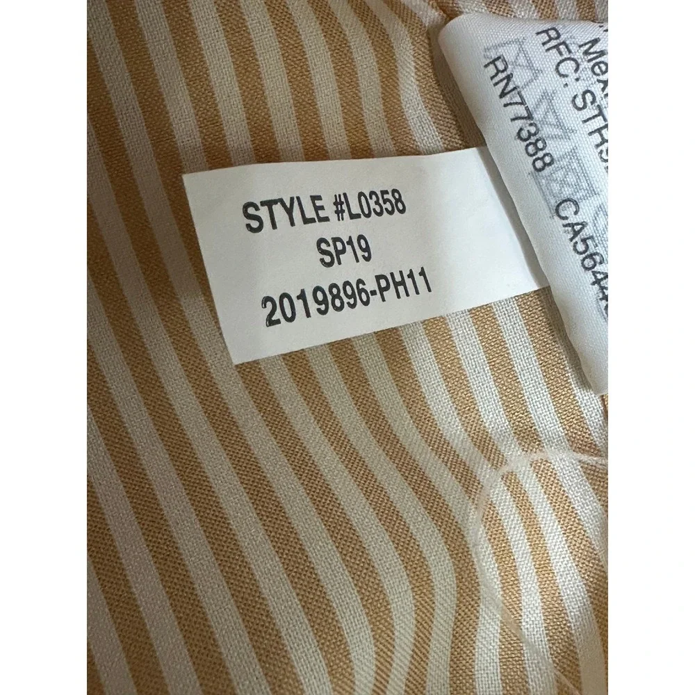 J. Crew Tweed Blazer Jacket Multicolor Striped Collarless Size‎ 14